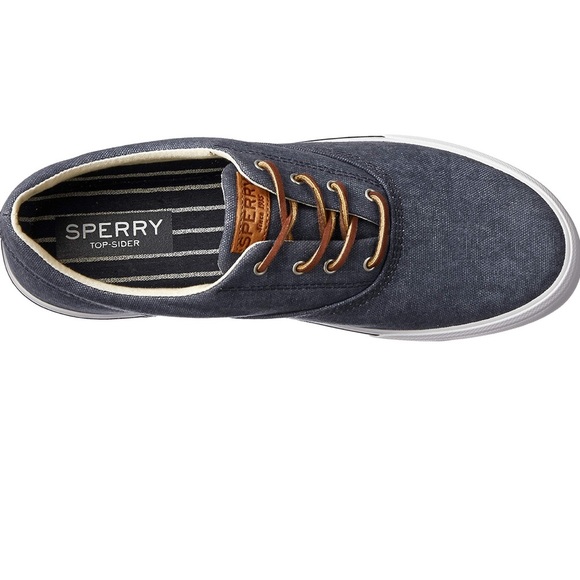 Sperry Men's Striper II CVO Sneaker Navy - Picture 4 of 6
